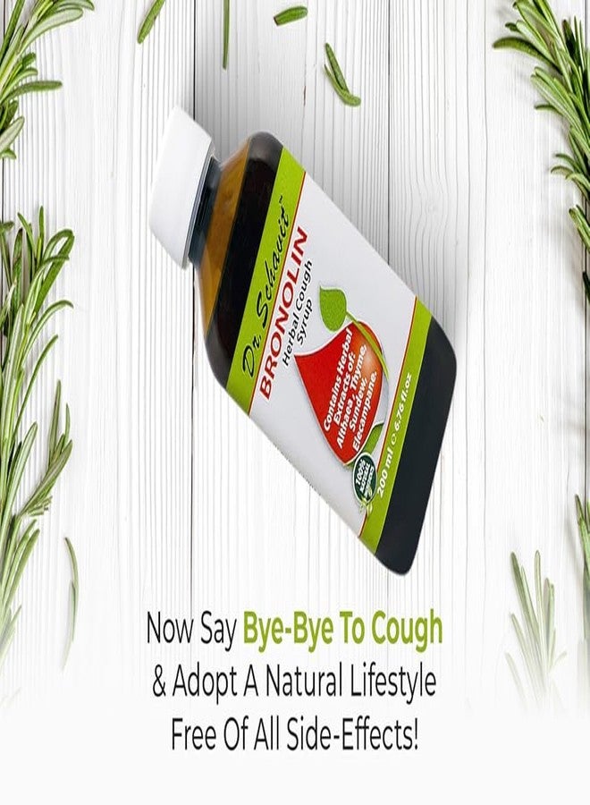 DR. SCHAVIT BRONOLIN Herbal Cough Syrup 100% Natural Ingredients 6.76fl.oz - Image 5